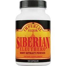 Vitamins & Supplements Imperial Elixir Siberian Eleuthero Root Extract Powder 500 mg 100 Capsules