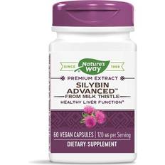 Enzymatic Therapy Nature's Way Silybin Advanced from Milk Thistle 60 Vegetarian Capsules