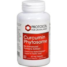 Curcumin phytosome Protocol For Life Balance Curcumin Phytosome Bio-Enhanced Turmeric Extract 60 Veg Capsules 60 pcs