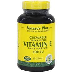 NaturesPlus Vitamin E Chewable Carob 400 IU 90 Tablets