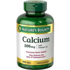 Vitamins & Supplements Natures Bounty Nature's Bounty Calcium 500 mg 300 Tablets