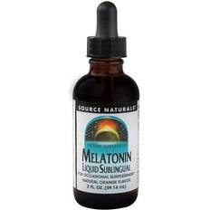 Liquid melatonin Source Naturals Melatonin Sublingual Liquid Orange 1 mg 2 fl oz