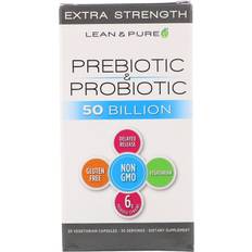 Olympian Labs Lean & Pure Prebiotic & Probiotic Extra Strength 50 billion 30 Vegetarian Capsules