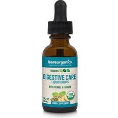 Gut Health BareOrganics Digestive Care Liquid Drops Organic 1 fl oz