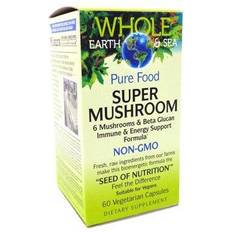 Vitamins & Supplements Natural Factors Whole Earth & Sea Super Mushroom 60 Vegetarian Capsules 60