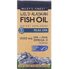 Wiley's Finest Wiley's Finest Wild Alaskan Fish Oil Peak EPA 1250 mg 60 Fish Softgels 60 pcs