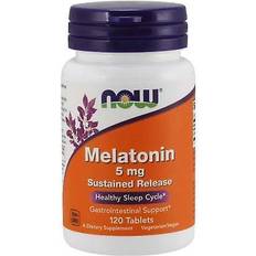 NOW Melatonin Sustained Release 5mg 120 pcs