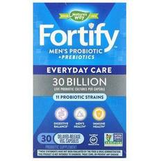 Natures Way Nature's Way Fortify Men's Probiotic Prebiotics Everyday Care 30 Billion 30 Delayed-Release Veg. Capsules