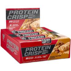 BSN Protein Crisp Peanut Butter Crunch 12 Bars 1.94 oz (55 g) Each