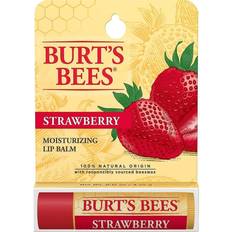 Burt's Bees Cuidado labial Burt's Bees 100% Natural Moisturizing Lip Balm with Beeswax & Fruit Extracts Strawberry 0.15 oz Tube