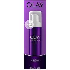 Facial Skincare Olay Age Defying Anti-Wrinkle 2-in-1 Day Cream Serum 1.7fl oz