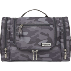 Back Pocket Toiletry Bags & Cosmetic Bags Baggallini Toiletry Kit - Dark Gray Camo Print