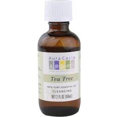 Tea tree oil pure Aura Cacia 100% Pure Essential Oil Tea Tree 2 fl oz