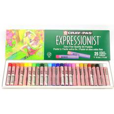 Brun Kridt Sakura Cray-Pas Expressionist oil pastel set 25 colours