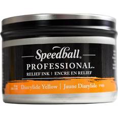 Speedball Professional Relief Ink diarylide yellow 8 oz. can