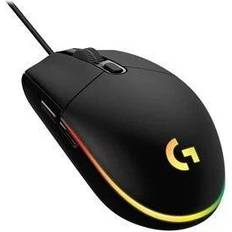 Logitech Gaming-Mäuse Logitech G G203 Lightsync USB Typ-A 8000 DPI 1 ms Schwarz