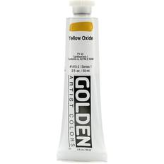 Golden Heavy Body Acrylics yellow oxide 2 oz