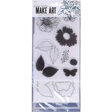 Ranger Wendy Vecchi MAKE ART Stamp, Die, Stencil Sets country flowers