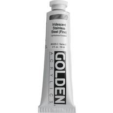 Golden Iridescent and Interference Acrylics iridescent stainless steel fine 2 oz