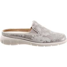 Mesh Slippers & Sandals Trotters Uma - Silver