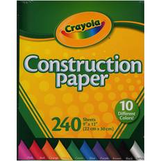 Red Paper Crayola Construction Paper, 240 Count