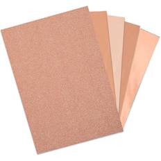 Sizzix Opulent Cardstock Pack A4 Rose Gold, 50 Sheets