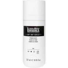 White Acrylic Paints Liquitex Professional Soft Body Acrylic Color Multi Cap Bottles titanium white 8 oz