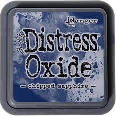 Arts & Crafts Ranger Tim Holtz Distress Oxides chipped sapphire pad