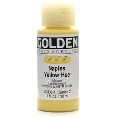 Golden Fluid Acrylics historical naples yellow hue 1 oz