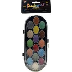 Silver Water Colors Yasutomo Niji Pearlescent Watercolor Set, 16-Colors