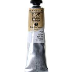 Grey Oil Paint Sennelier Rive Gauche Foundation Oils 40 ml warm grey