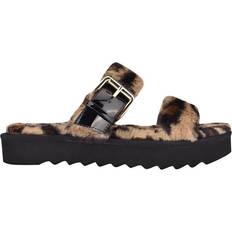 Nine West Multicolored Slippers & Sandals Nine West Funkie Cozy - Leopard