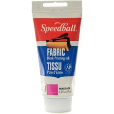 Speedball Block Printing Fabric Ink 2.5 oz. magenta