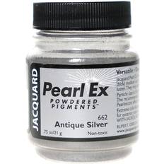 Silver Enamel Paint Jacquard Pearl-Ex Pigment 0.75 oz, Antique Silver