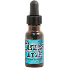 Ranger Tim Holtz Distress Ink peacock feathers 0.5 oz. reinker bottle