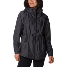 Polyester Rain Jackets & Rain Coats Columbia Women's Lillian Ridge Shell Jacket - Black