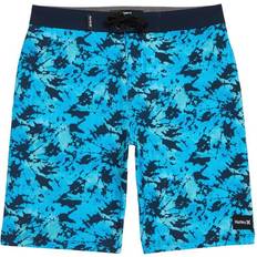 Hurley Kid's Tie Dye Splatter Board Shorts - Midnight Navy