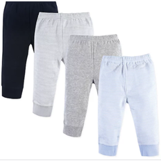 Luvable Friends Pants Set 4-Pack - Blue/Grey