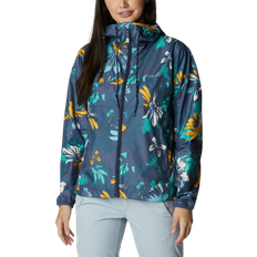 Columbia Women's Flash Challenger Novelty Windbreaker Jacket - Nocturnal Daisy Party Multi Print