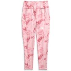 The North Face Girls Pants The North Face Girl's Printed Never Stop Tight - Slate Rose Dye Texture SML Print (NF0A7QK1-5N1)