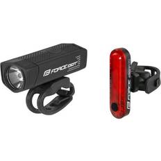 Force Cykeltilbehør Force DOT USB Front+Rear Set