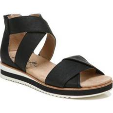 Zipper Sandals LifeStride Zoom Peep - Black