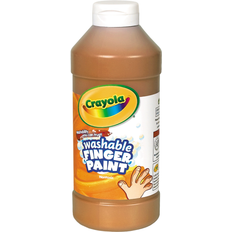Brown Finger Paints Crayola Washable Fingerpaint Brown 473ml