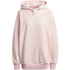 adidas Women's Studio Lounge Fleece Hoodie - Botanic Pink Mel