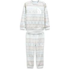 The North Face Boys Tracksuits Children's Clothing The North Face Toddler Surgent Crew Set - Ice Blue Halfdome Fairisle Print (NF0A4CBQ-2IL)