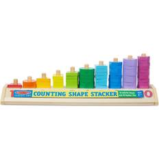 Wooden Toys Baby Toys Melissa & Doug Counting Shape Stacker