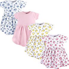 18-24M - Girls Children's Clothing Luvable Friends Cotton Dress 4-Pack - Floral