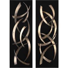 Wall Decorations Uttermost Brushstrokes 2-Pack Wall Decoration 2pcs