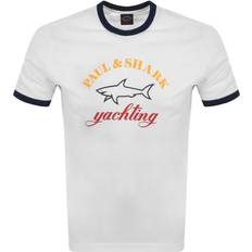 Clothing Paul & Shark Big Logo T-shirt - White