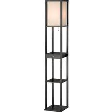 Adesso Parker Shelf Floor Lamp 62.5"